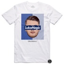 T-Shirt LUKA MAGIC BICOLOR white