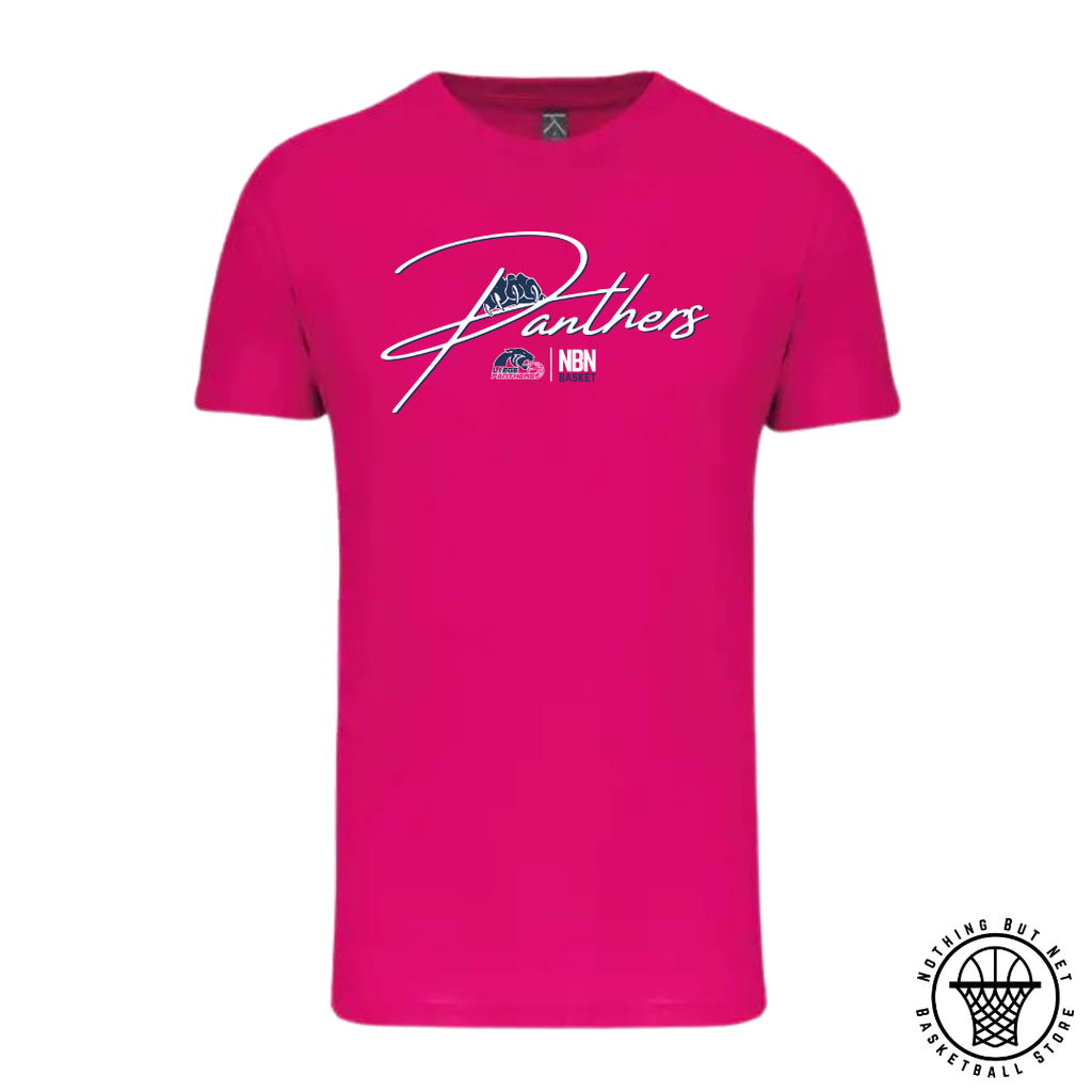 T-Shirt Panthers Script Kids (10-12 ans)