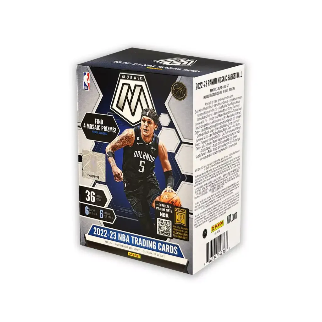2022/23 Panini Mosaic Basketball 6-Pack Blaster Box