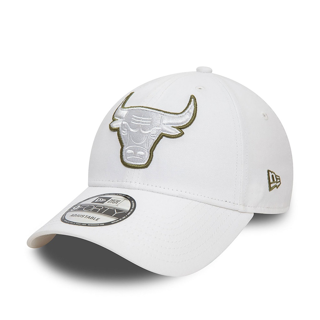 Chicago Bulls Team Outline White 9FORTY 