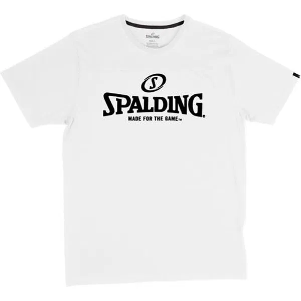Tee Shirt Essential Logo Spalding White