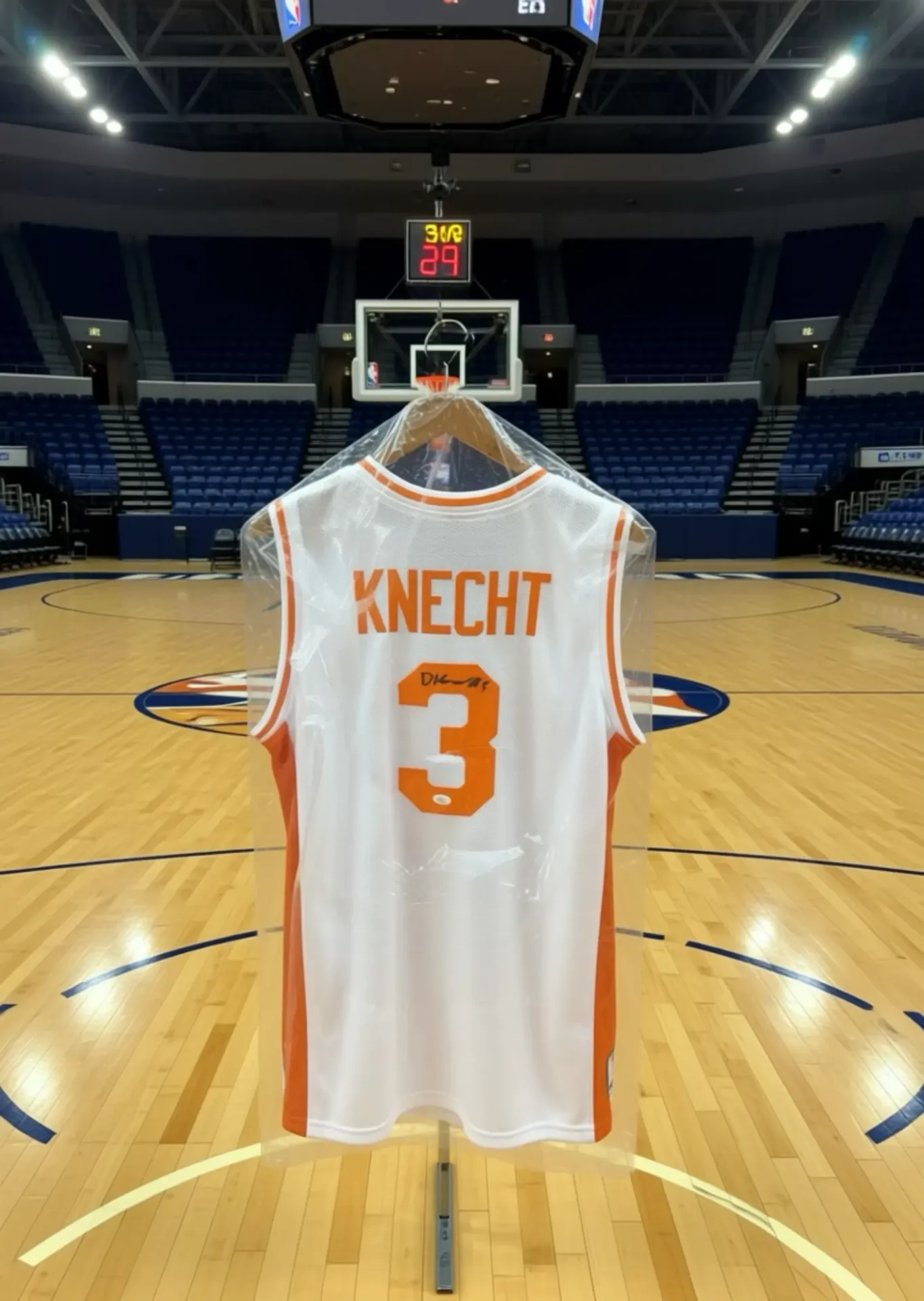 Jersey  Dalton Knecht Tennessee  Signé à la main