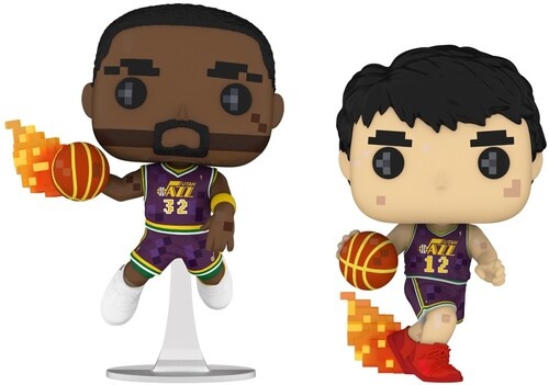 duo pack funko pop karl malone john stockton NBN JAM