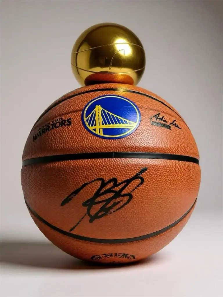 Ballon collector Golden state  Signé Kevin Durant