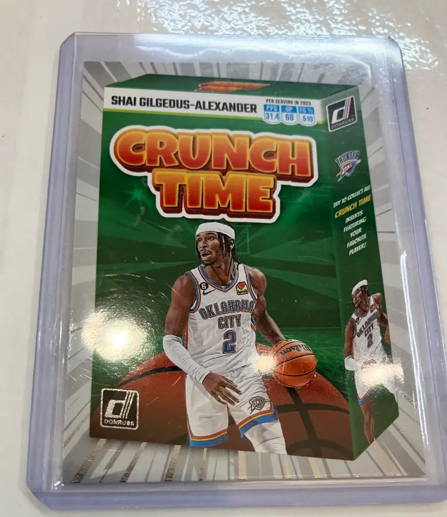 Carte Panini Donruss Shai Crunch Time