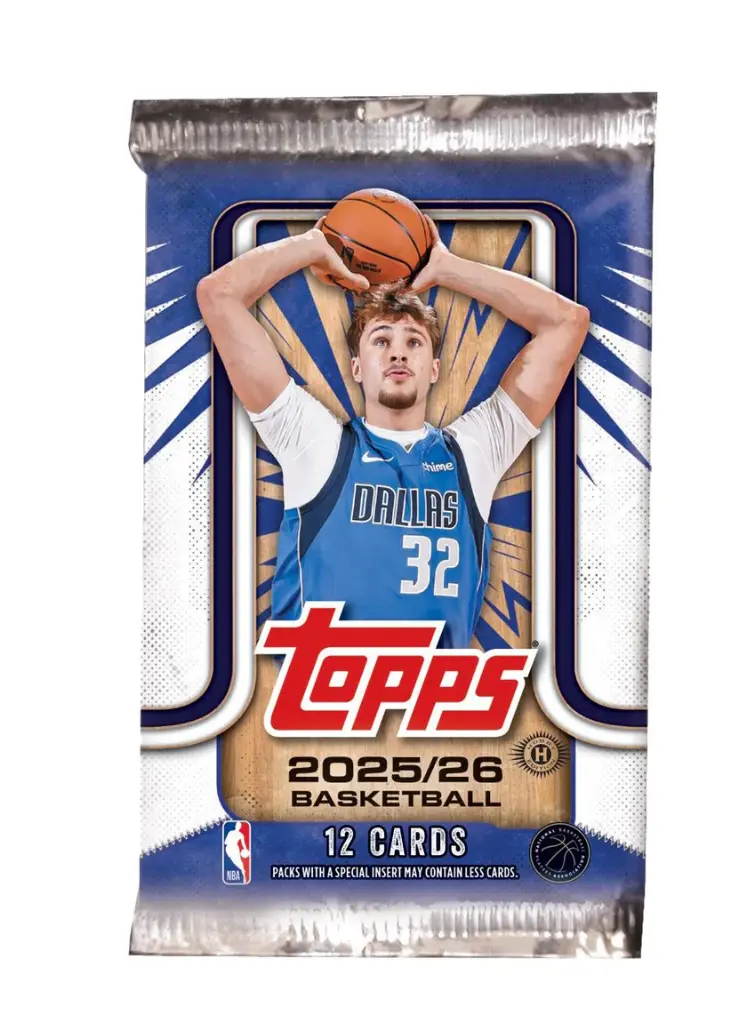 Booster Topps NBA 12 cartes