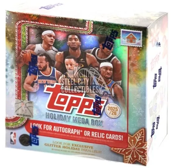 Holiday Mega Box topps