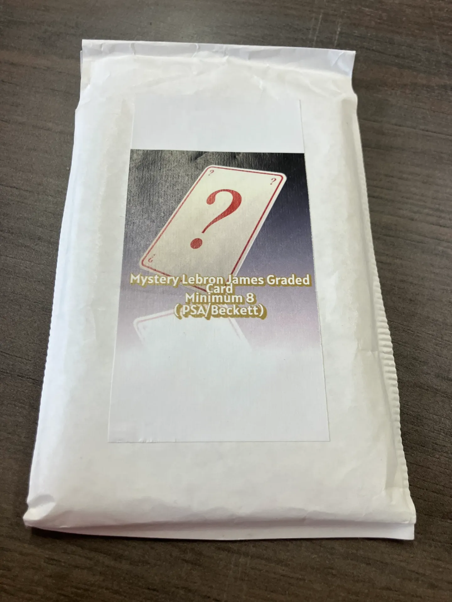 mystery carte gradée lebron james