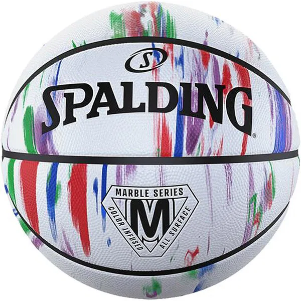 Marble serie Spalding Size 7 rainbow