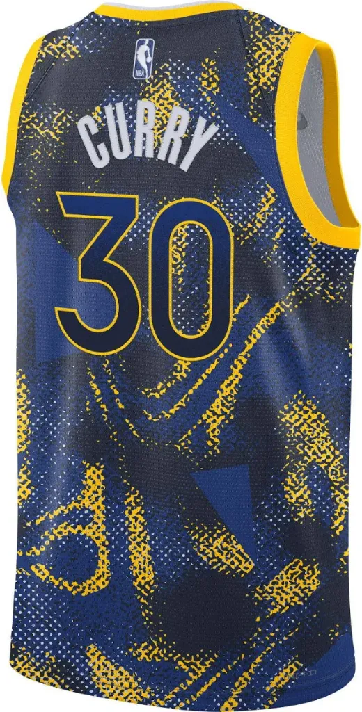 Maillot brodé Curry Warriors