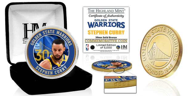 Pièce commémorative Stephen curry