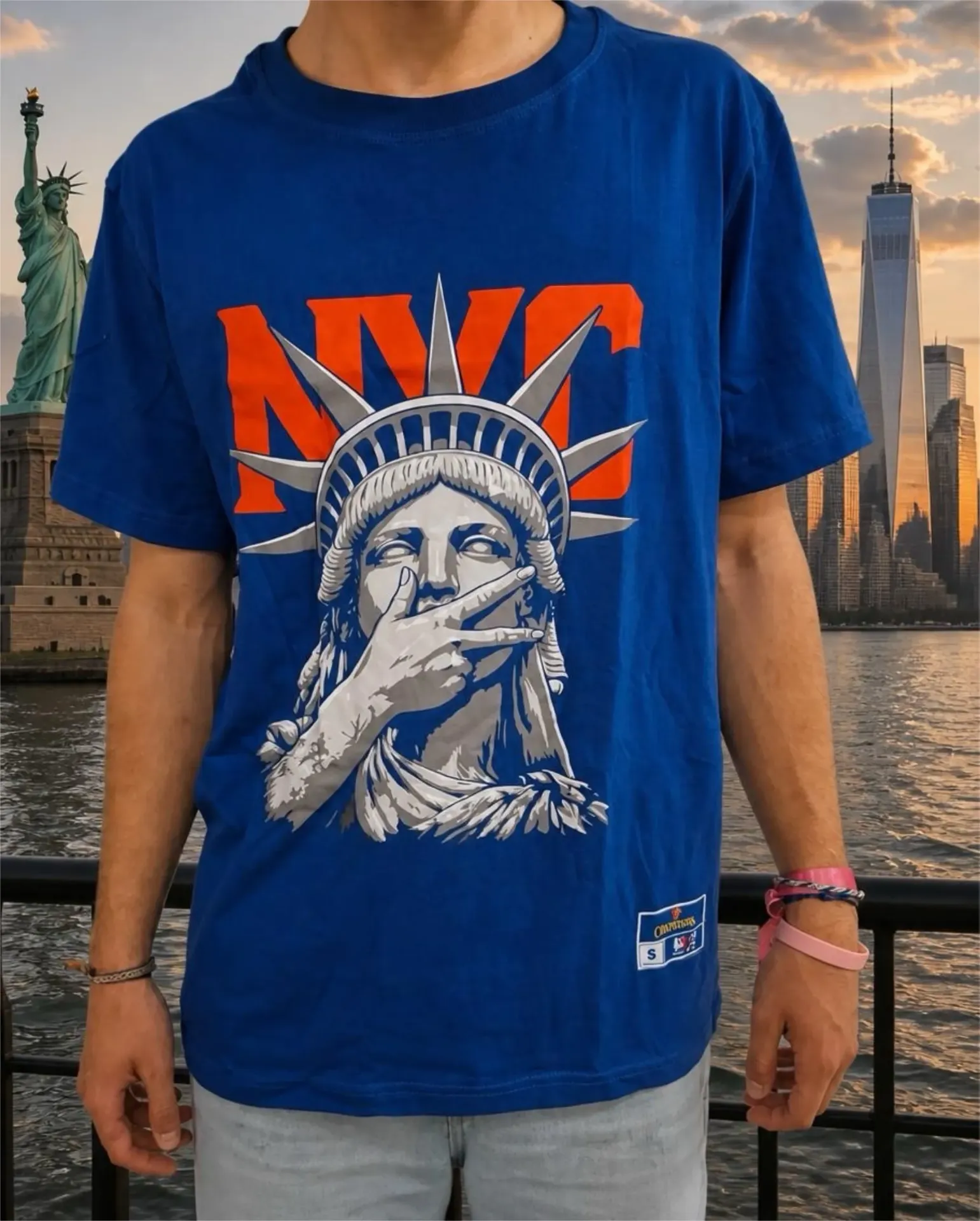tee shirt new york champ HOF 1891 (XS)