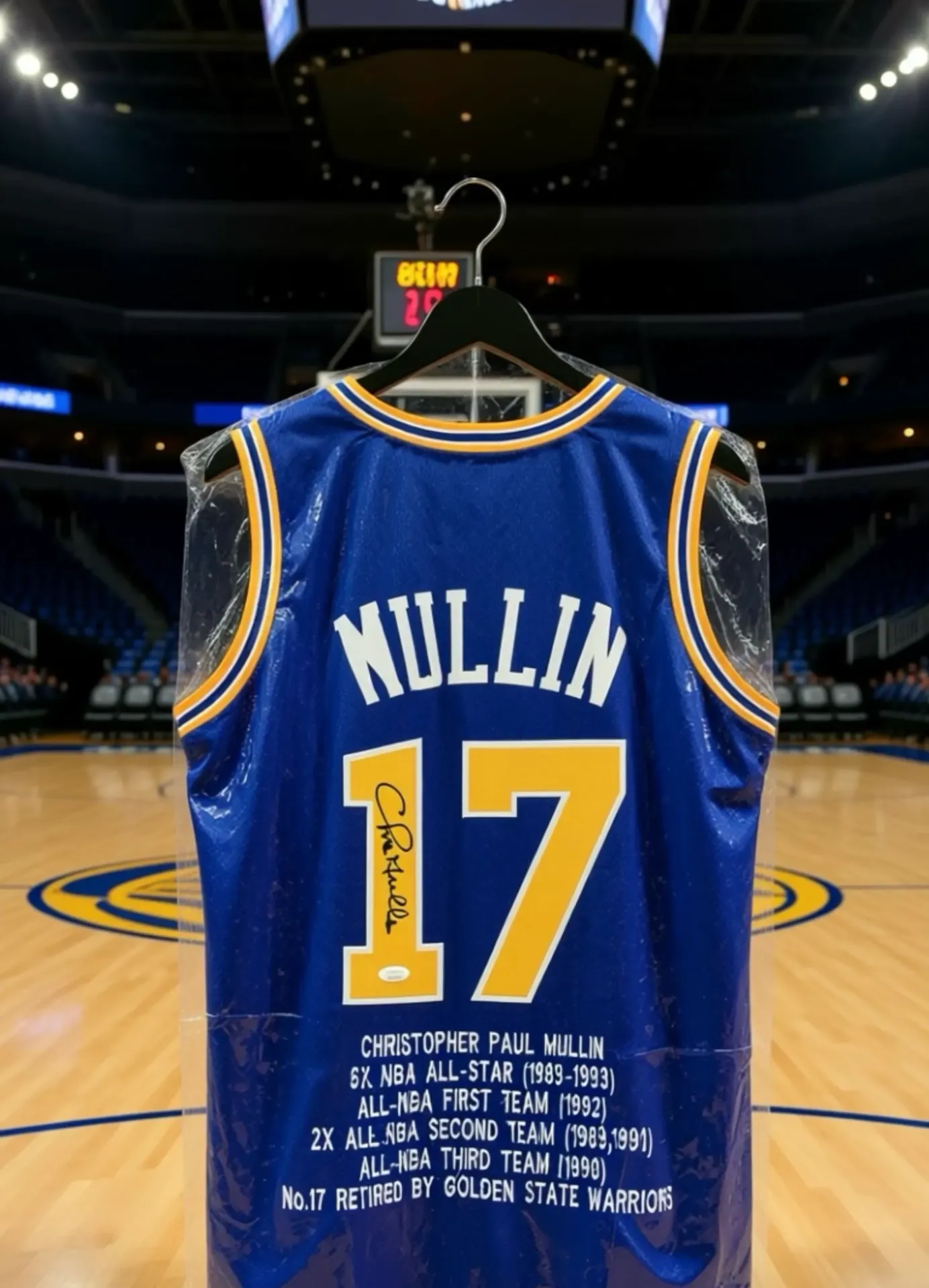 Jersey Chris Mullin Stats