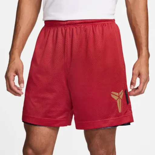 Nike Short Kobe Signature Reversible Bleu/Rouge