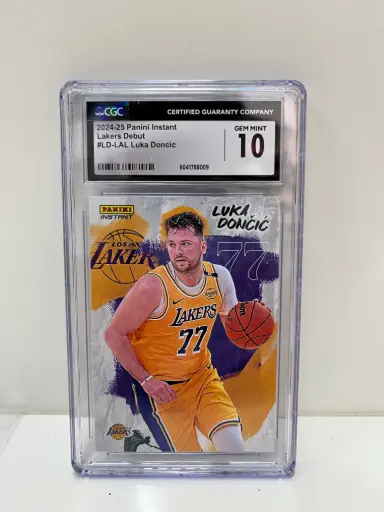Graded Doncic Card Lakers
