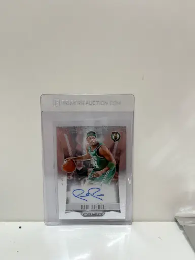Hand signed Paul pierce Card
