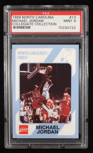 Michael Jordan North Carolina 1989