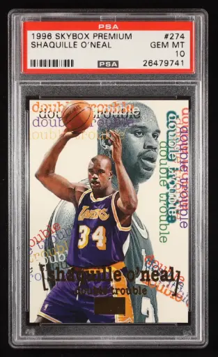 Shaquille o Neal Sky box premium 1996