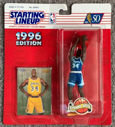 Starting line up  shaquille o neal