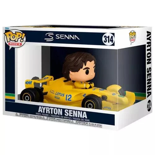 Funko pop Ayrton Sena Scène Lotus