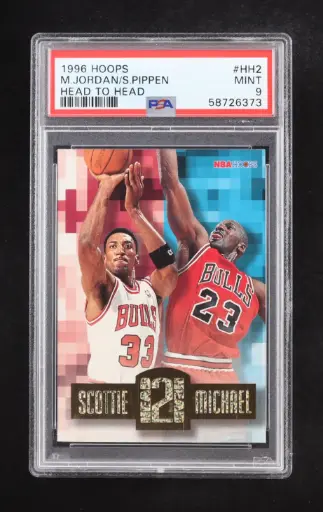 Carte 1996 Jordan Pippen Graded 9 PSA