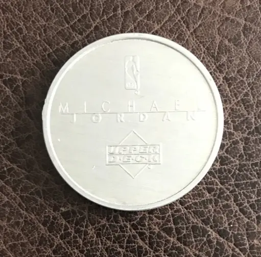 Michael Jordan Upper Deck #14 23/45 Coin