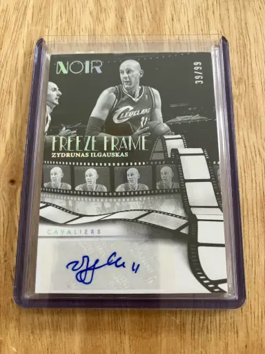 ZYdraunas Ilgauskas signée et numérotée 39/99