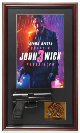 Superbe Cadre John Wick 3  74X40 cm