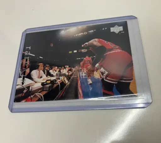 Carte Rare Air Upperdeck #14 Michael jordan