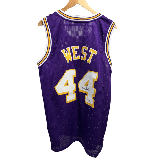 Jersey Jerry West LAL GOLD